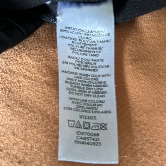 LOFT PETITES Pleather Lined Pants - Picture 7 of 7